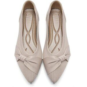 Women's Pointed Toe Knit Flats Comfortable Lightweight Dressy Casual Shoes